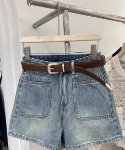 Quần short lưng cao