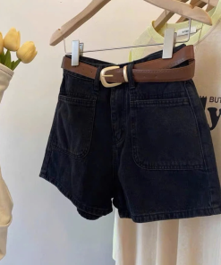 Quần short lưng cao