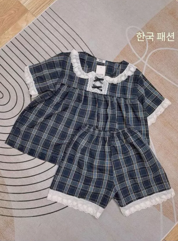 Screenshot 2025-09-15 180153 set đồ ngủ nữ kẻ xanh