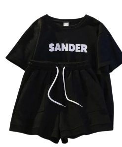 Set đồ nữ hình in nổi, phong cách hàn quốc, chất cotton thoải mái