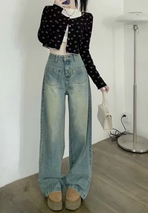 Screenshot 2025-09-16 184732 Quần jean suông chữ B cạp cao