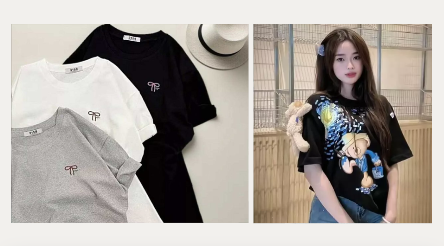 áo thun form rộng nữ là gì?